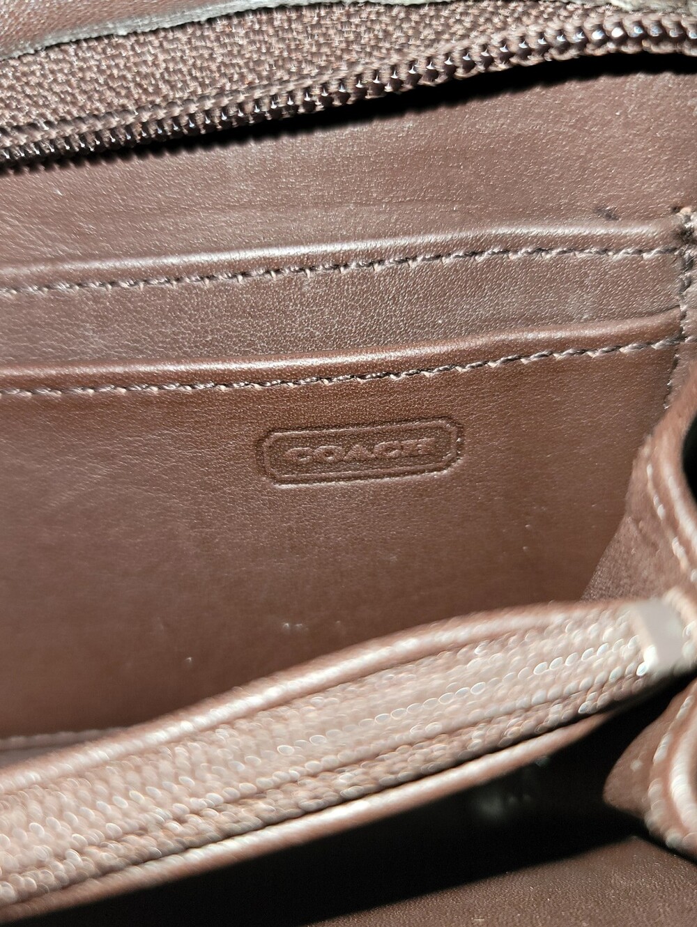 Vintage Coach #6901 Leather Wallet / Tan - Picture 8 of 8